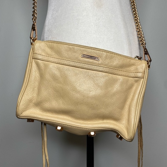 Rebecca Minkoff Mini M.A.C Crossbody bag cream - Picture 3 of 11